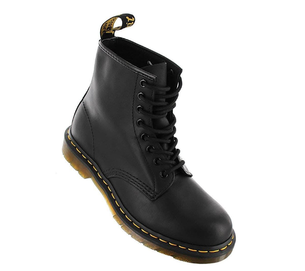 DR. DOC MARTENS 1460 Black Greasy Boots - Stiefel Leder Schwarz 11822003