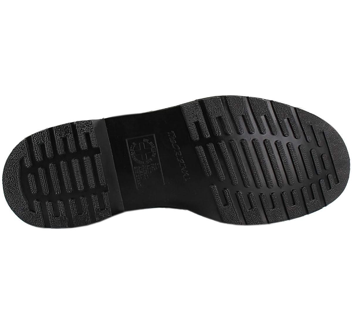 DR. DOC MARTENS 1460 Smooth Mono Milled Leder - Stiefel Boots Schwarz 14353001