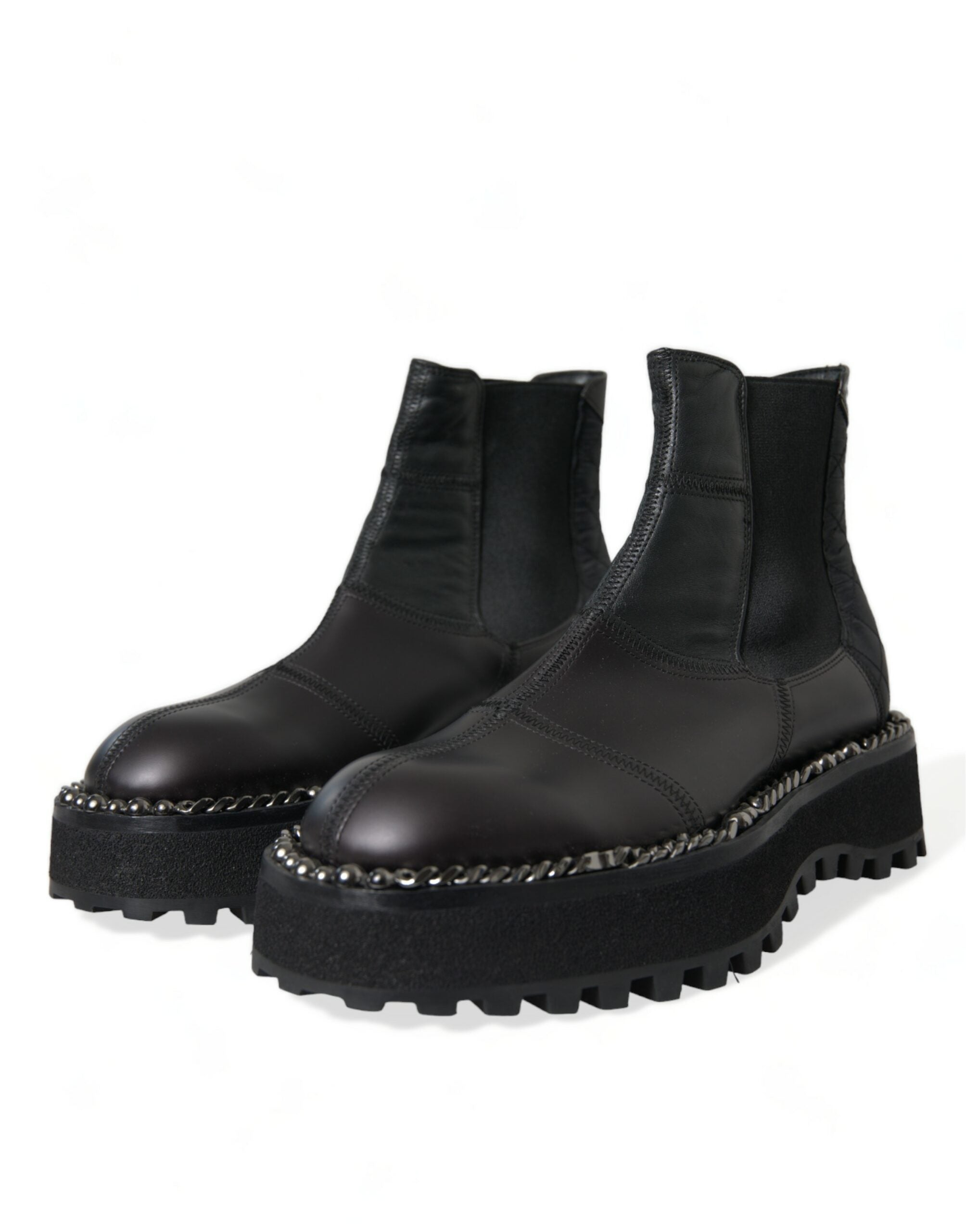 Dolce & Gabbana Slip On Chelsea Boots