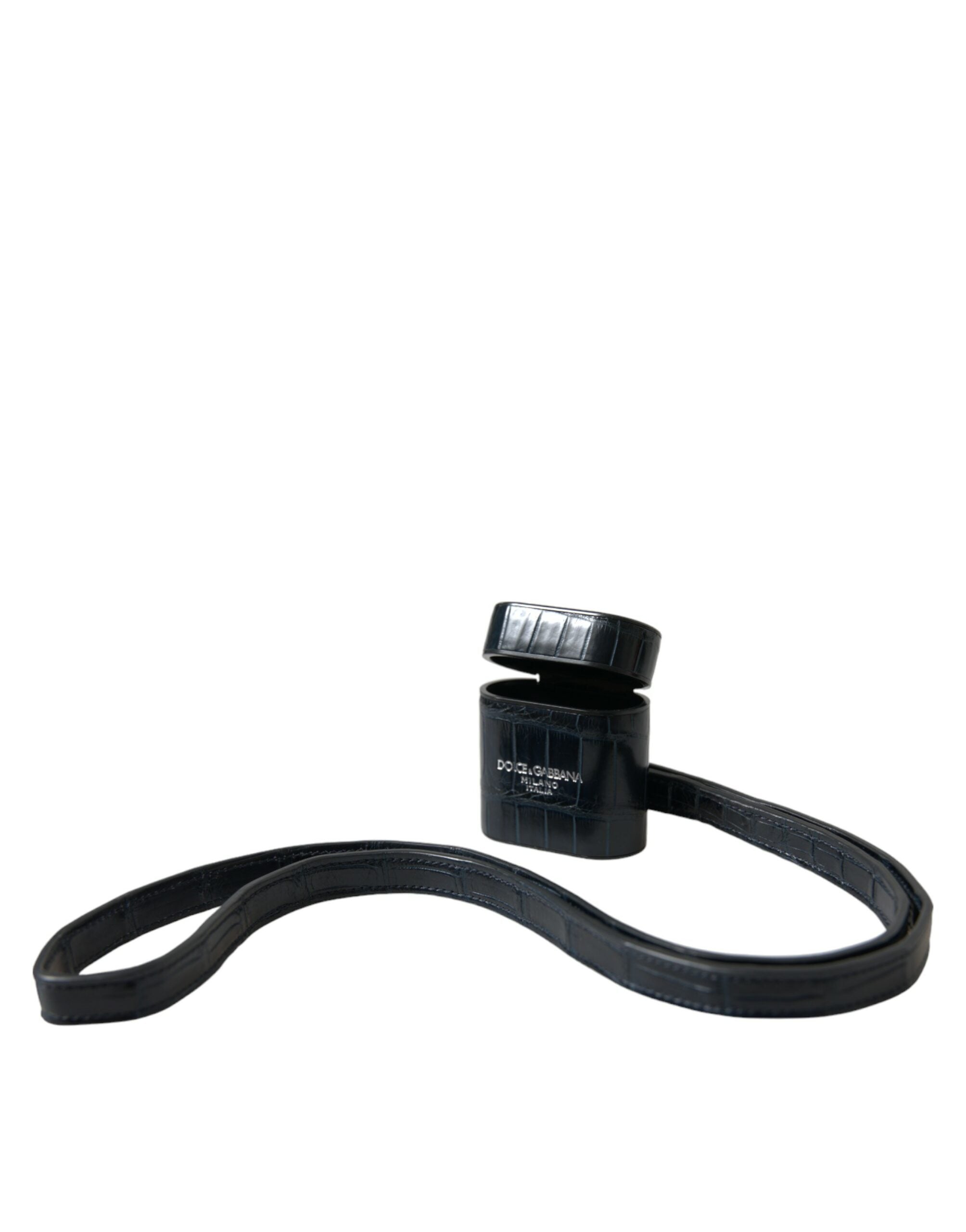 Dolce & Gabbana Crocodile Leather Airpod Case