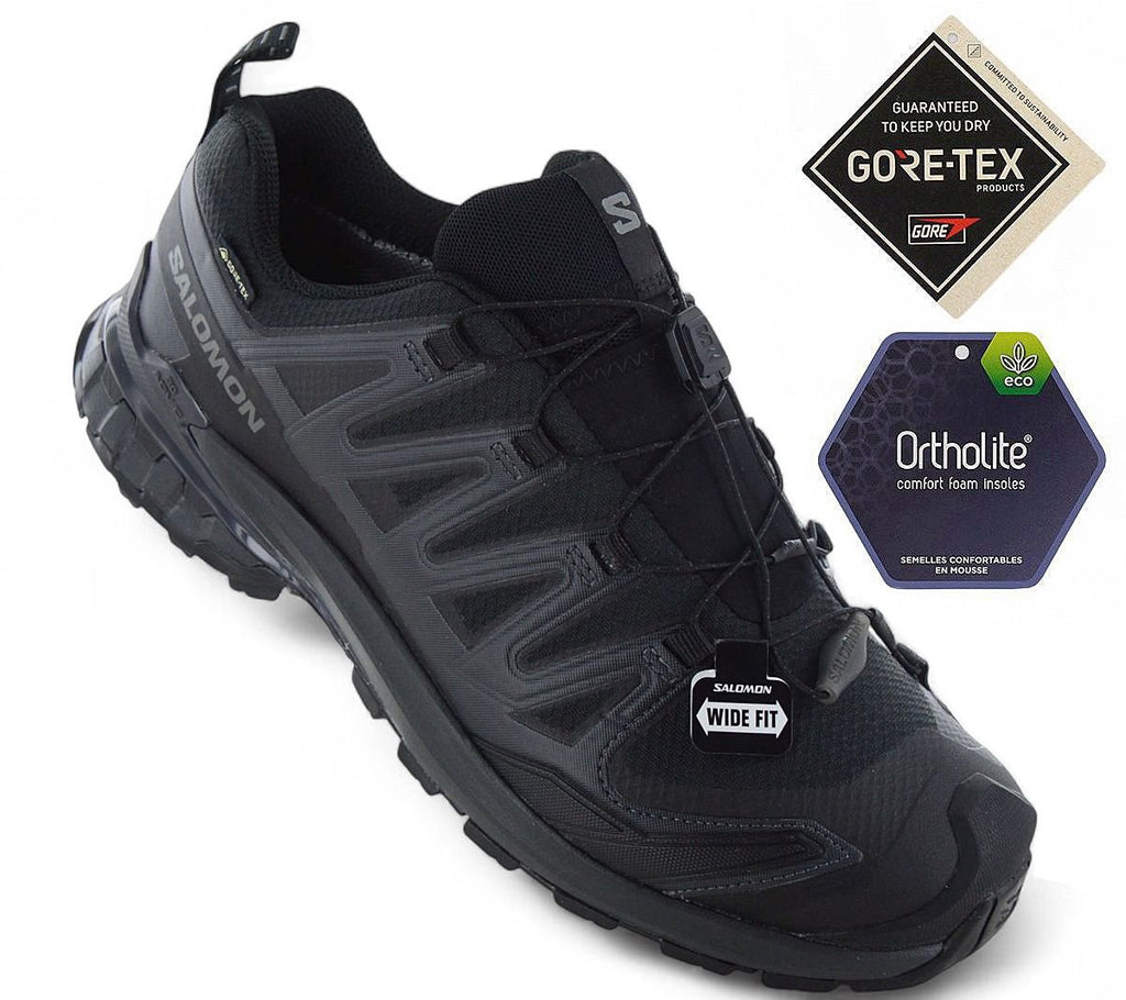 Salomon XA PRO 3D V9 WIDE GTX - GORE TEX - Herren Wanderschuhe Trail-Running Schuhe 472770