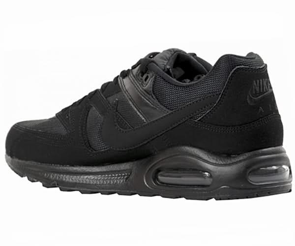 Nike Air Max Command - Triple Black - Herren Sneakers Schuhe Schwarz 629993-020