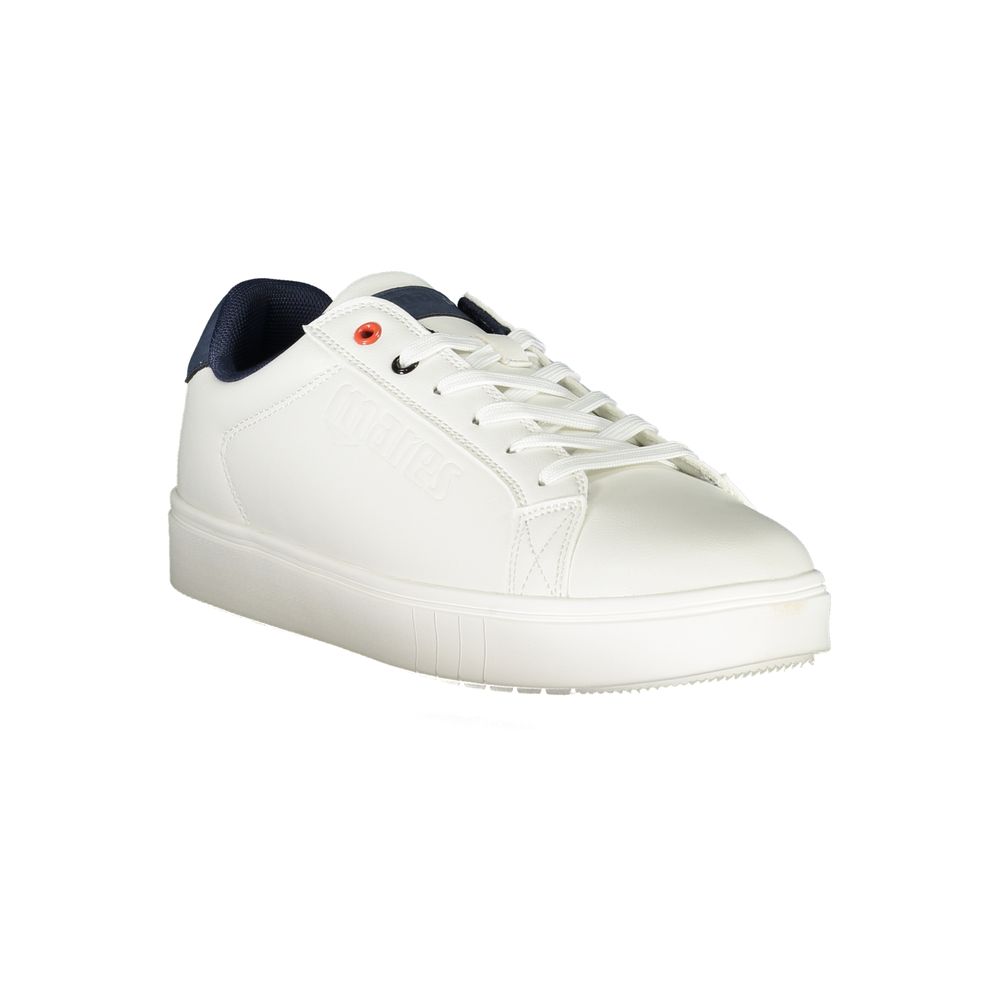 Mares White Polyurethane Men Sneaker