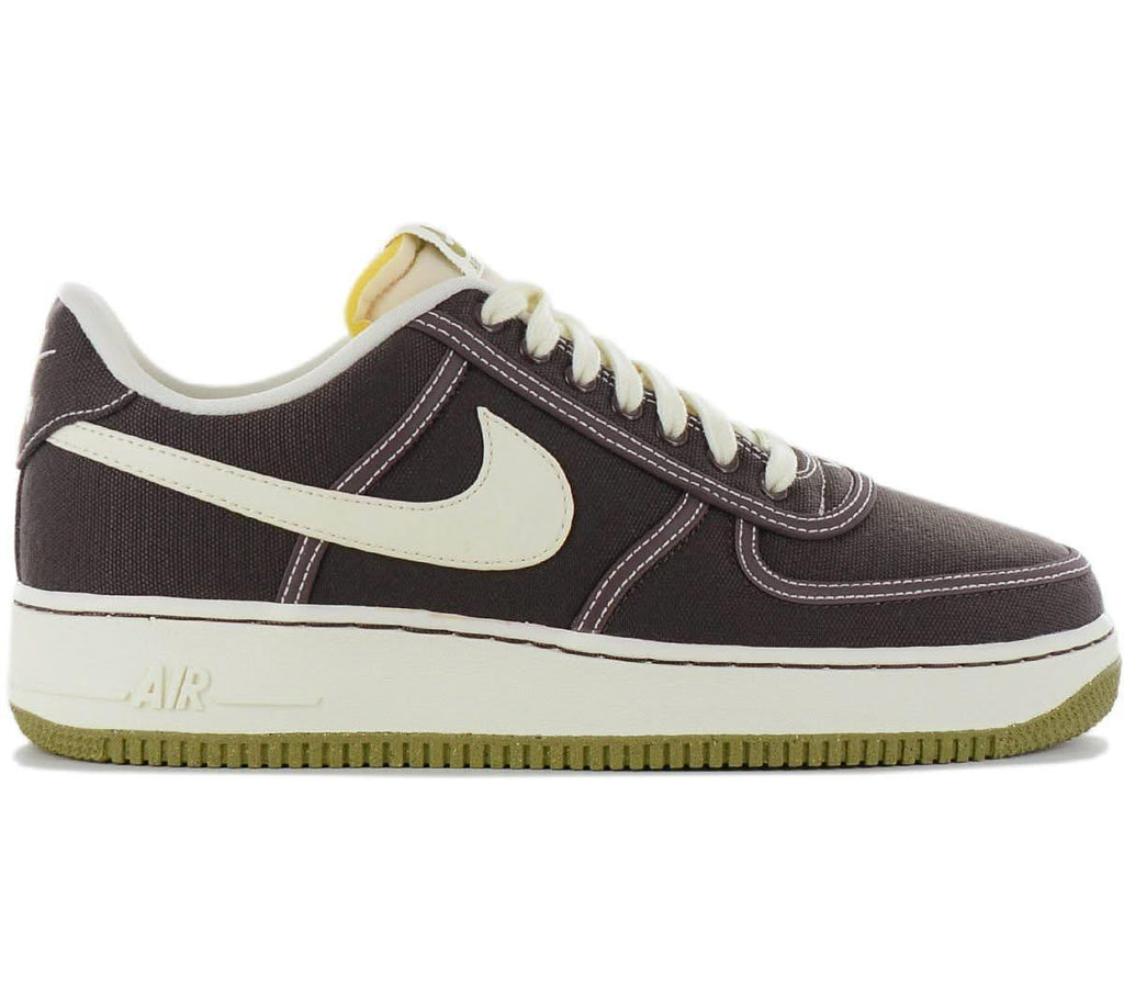 Nike Air Force 1 07 Premium - Sneakers Schuhe Canvas Baroque-Braun CI9349-201