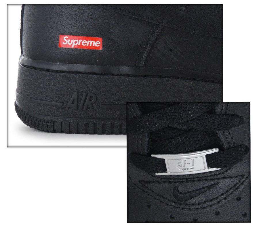 Nike Air Force 1 Low SP x Supreme 'Box Logo' Black