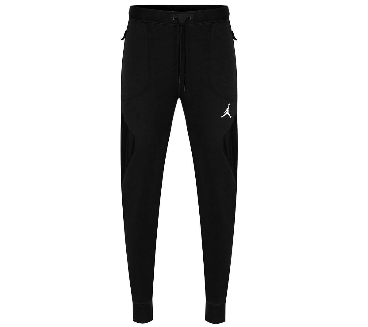 Jordan Dri-FIT Fleece Training Pant - Herren Freizeit Jogging Sport Hose Schwarz DQ7890-049