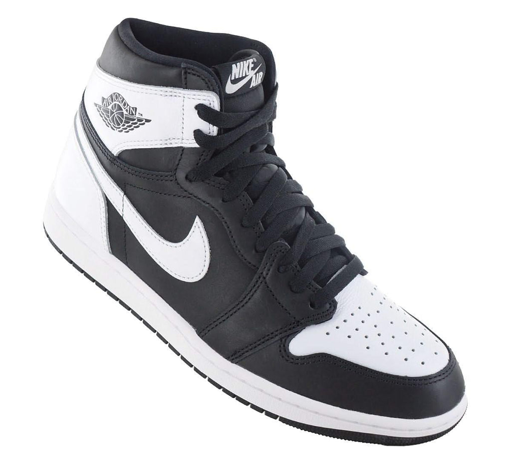 Air Jordan 1 Retro High OG - Black & White - Herren Sneakers Basketball Schuhe Leder DZ5485-010