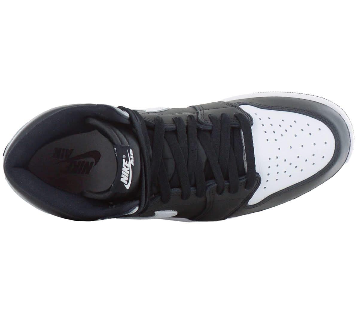 Air Jordan 1 Retro High OG - Black & White - Herren Sneakers Basketball Schuhe Leder DZ5485-010