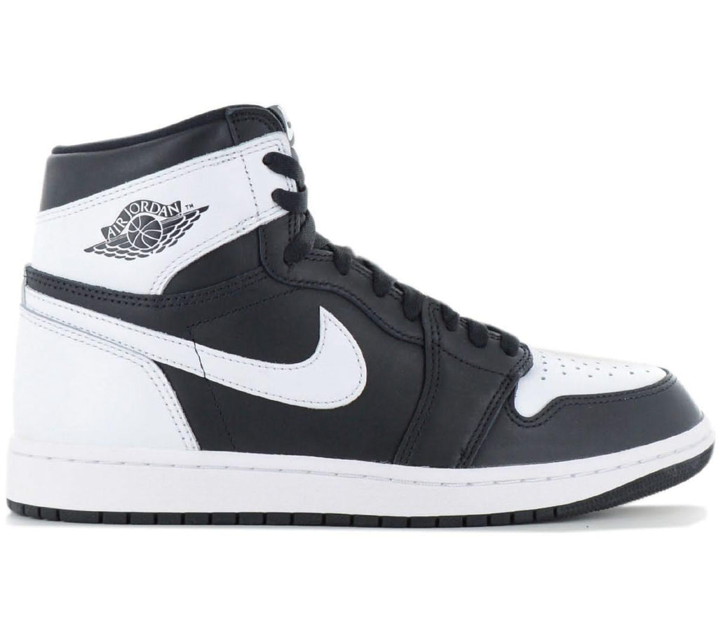 Air Jordan 1 Retro High OG - Black & White - Herren Sneakers Basketball Schuhe Leder DZ5485-010