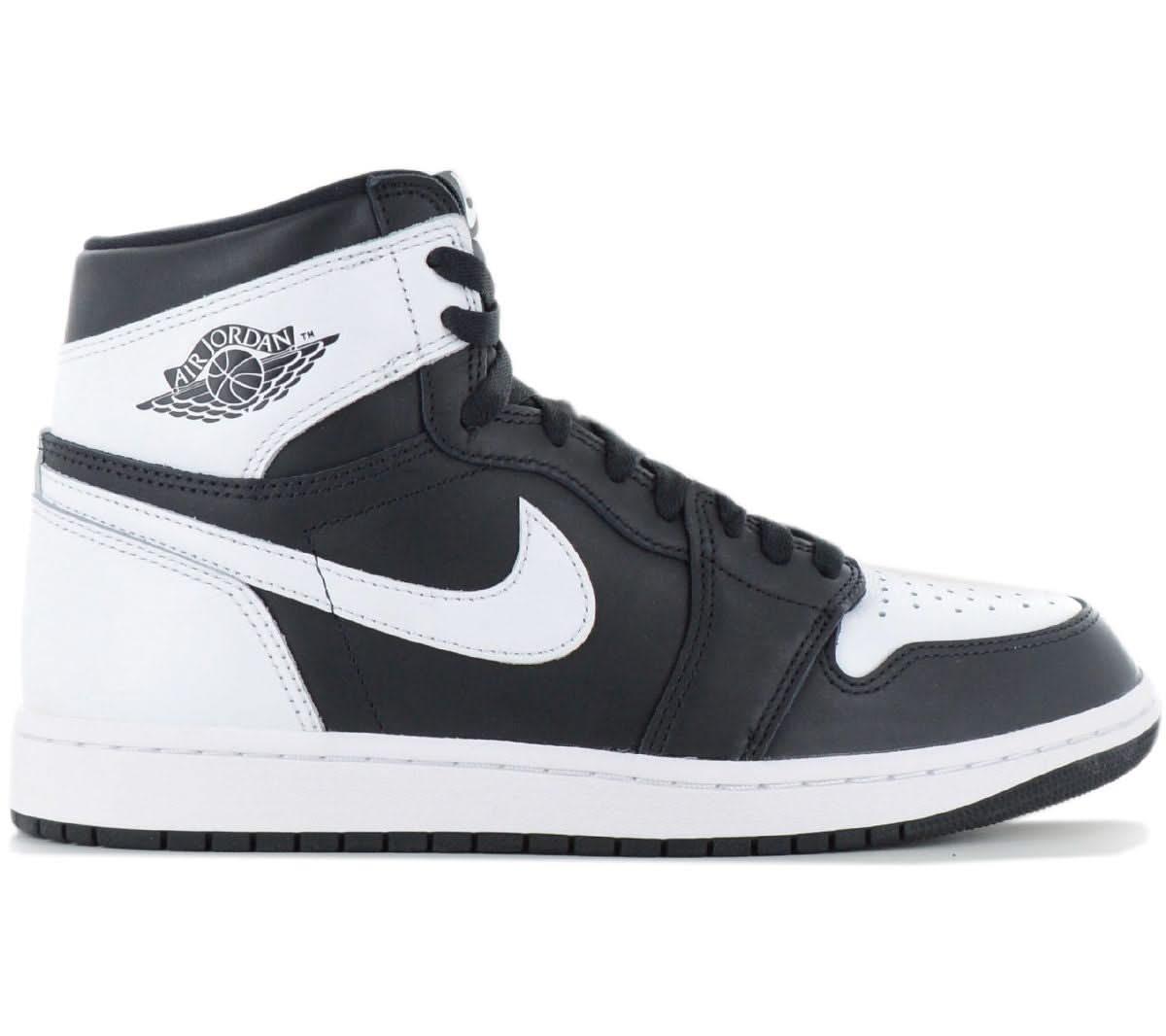 Air Jordan 1 Retro High OG - Black & White - Herren Sneakers Basketball Schuhe Leder DZ5485-010