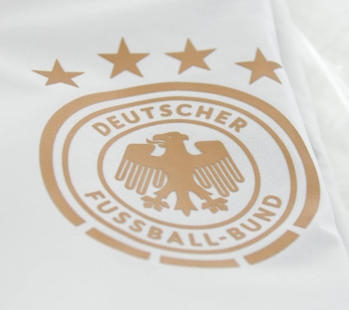 adidas Fussball DFB Deutschland Rain Jacket - Herren Regen Jacke Beige HL9338