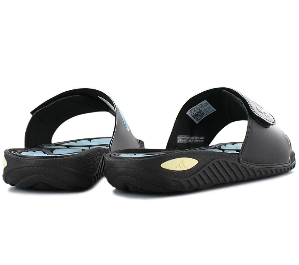 Adidas x YU-GI-OH - Reptossage Slides - Sandalen Badesandalen Badeschuhe Schwarz HQ4276