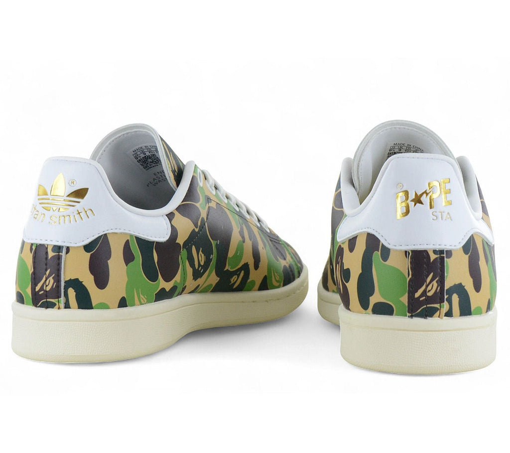 adidas x BAPE - Stan Smith ABC Camo - Herren Schuhe Sneakers Camouflage IG8949