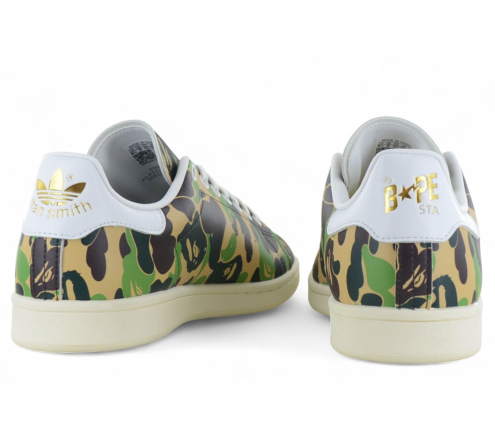 adidas x BAPE - Stan Smith ABC Camo - Herren Schuhe Sneakers Camouflage IG8949