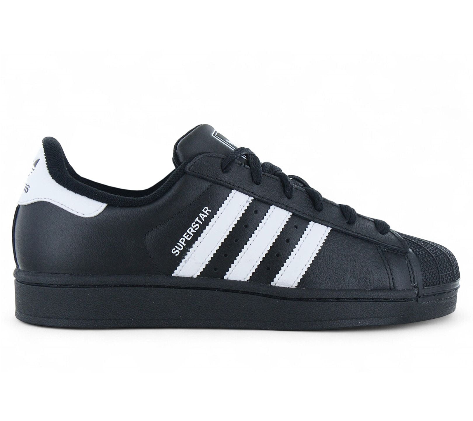 adidas Originals Superstar II - Damen Sneakers Schuhe Schwarz-Weiß JH9977