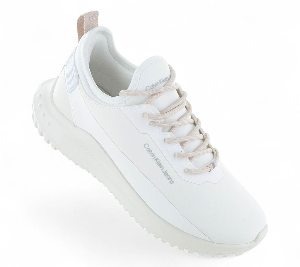 Calvin Klein EVA Runner Sock Mix - Damen Sneakers Schuhe Weiß YW0YW01665